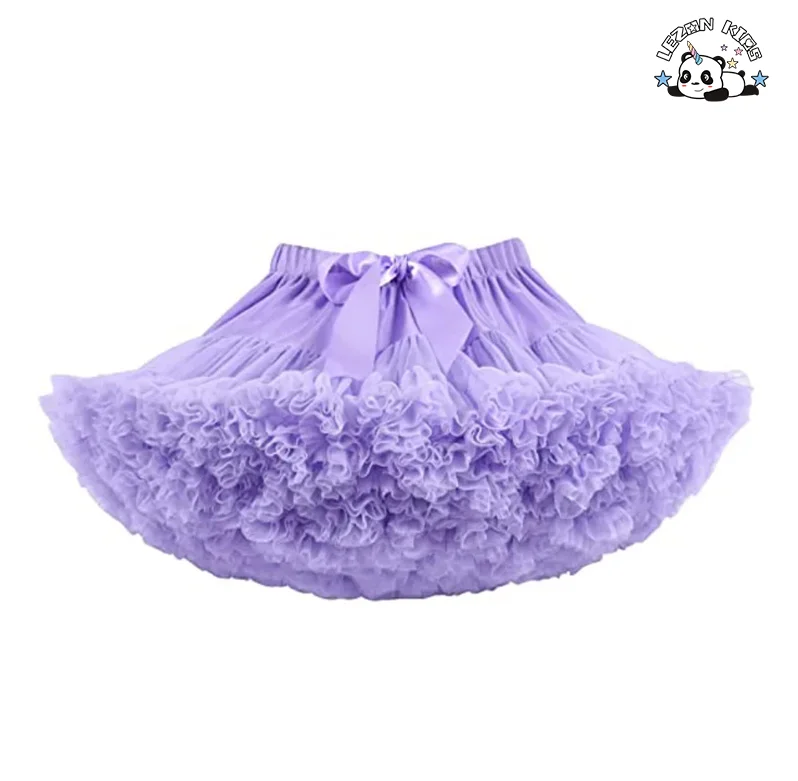 LEZONKIDS - Customizable Girls' Gauze Skirt Cake Dress Puffy Skirt Tutu Children's Princess Gauze Skirt